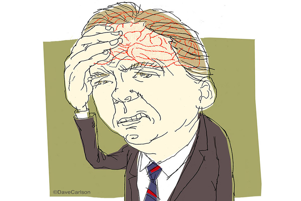 Migraine Headache Cartoon